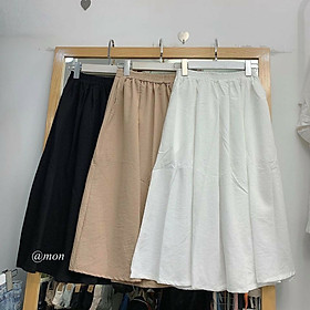 Chân váy chất vải satin Uniqlo  Quần áo cho nữ