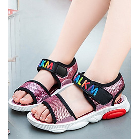 Dép sandal bé gái êm chân đi học , đi chơi xinh xắn 3 - 13 tuổi - SD61H