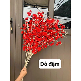 Mua Cành Hoa Đào Râu Cao Cấp Bông To Cánh Đẹp  Hoa Cắm Cổng Cưới  Cắm Bình Trang Trí nhà cửa  sự kiện.Hoa giả - HÀNG CHÍNH HÃNG MINIIN