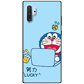 Ốp lưng cho Samsung Note 10 - Note 10 Plus - Note 20 - Note 20 Ultra - Mèo Lucky - Hàng Chính Hãng