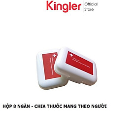 Mua Hộp Chia Thuốc 8 Ngăn Mang Đi Du Lịch  Hộp Nhựa Đựng Thuốc Chia Ngăn Tiện Dụng  Nhỏ Gọn  Chắc Chắn  Giá Rẻ. Kingler 7123