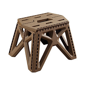 Portable Folding Step Stool Fishing Chair with Handle Stepping Stool Home Step Stool for Kitchen Bedroom Home Hunting Outdoor