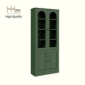 Mua  Happy Home Furniture  SISEEL  Tủ lưu trữ cửa kính 4 cửa mở   83cm x 33cm x 194cm ( DxRxC)  TCM_184