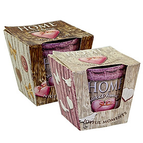 Mua Combo 2 ly nến thơm Bartek nhập khẩu Châu Âu Home Sweet Home 115g - hương cam rừng