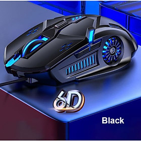 Mua Chuột Phát Quang Chơi Game 6 Nút 4 Tốc Độ 7 Màu Phát Sáng Tiện Dụng- Hàng Chính Hãng