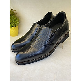  Giày tăng chiều cao nam ,giày công sở tăng cao 6,5cm Giày độn màu đen-TC12 Giày SAGO’S bảo hành 12 tháng