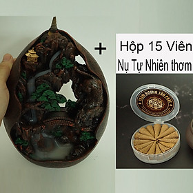 Mua Thác Khói Trầm Hương Cảnh cao cấp - Chúa Sơn Lâm và Khu Rừng