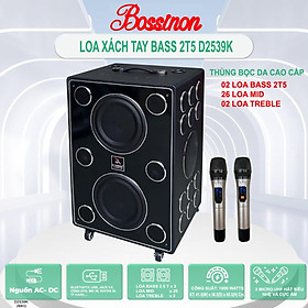 Mua Loa Karaoke xách tay  Bossinon D2539K -  26 Đường tiếng  Công Suất 1000W  2 Bass 25Cm  2 Treble - HÀNG CHÍNH HÃNG
