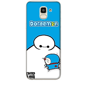 Ốp lưng dành cho điện thoại  SAMSUNG GALAXY J6 2018 Big Hero Doraemon