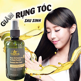 Tinh dầu bưởi dưỡng tóc Pomelo Tabaha 120ml giúp giảm rụng tóc cho mẹ sau sinh