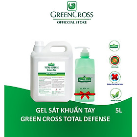 Gel sát khuẩn tay dùng trong gia dụng và y tế - GREEN CROSS TOTAL DEFENSE