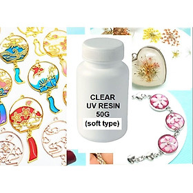Mua Keo Resin UV Chai 50G Loại Dẻo Làm Sản Phẩm Thủ Công - Trường Thịnh Sài Gòn