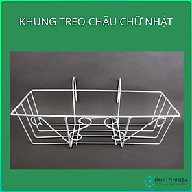 Mua GIỎ TREO HOA - GIÁ TREO HOA BAN CÔNG HÌNH CHỮ NHẬT
