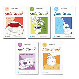 Hình ảnh Combo 5 cuốn: Little Stories - To Help You Relax + Little Stories - To Push You Forward + Little Stories - To Share With Your Friends + Little Stories - To Make You A Good Person + Little Stories - To Have A Nice Day 