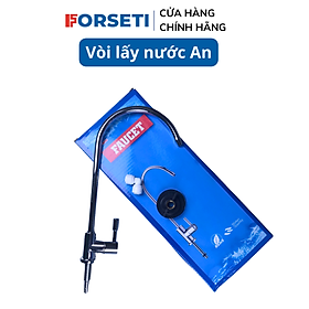 Vòi nối nhanh lấy nước RO inox 304 Forseti dùng cho các máy lọc nước của Karofi, Korihome, Kangaroo.... BẢO HÀNH 3 NĂM - Hàng chính hãng