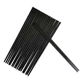 Mua Combo 10 Đôi Đũa Gỗ Mun Sừng Trơn Đầu Vuông DGT02