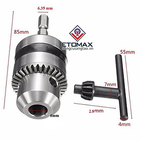Mua Đầu kẹp mang ranh chuyển từ máy bắt vít sang máy khoan V1