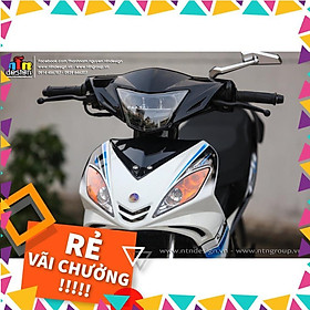 Tem Rời Exciter 2009 Mẫu Trắng Xanh Đen 135 LC