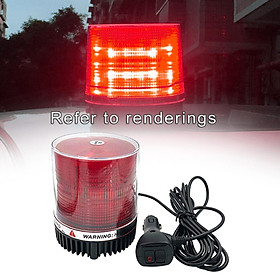 12 LED Strobe Light Lamps for Vehicle Truck  Bus Durable Yellow