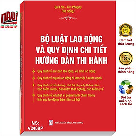 Sách Bộ Luật Lao Động và Quy Định Chi Tiết Hướng Dẫn Thi Hành – V2089P