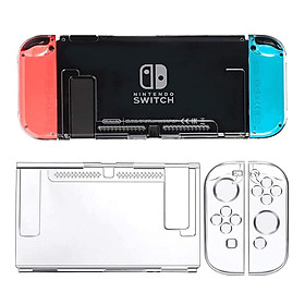 Vỏ TPU mềm trong suốt Vỏ bảo vệ khung Vỏ bảo vệ trong suốt cho Phụ kiện bảng điều khiển trò chơi vỏ cứng Nintendo Switch Màu sắc: TPU MỀM