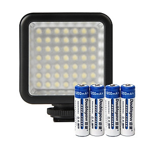 Mua Đèn 49 LED Trợ Sáng Kèm 04 Pin Sạc AA 1200mAh Doublepow Cao Cấp AZONE