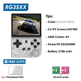 Anbernic RG35XX Retro Handheld Console 3,5 inch Linux System Pocket Video Pocket Video với TV HD Out 8000 Trò chơi Người chơi Màu sắc: Trắng