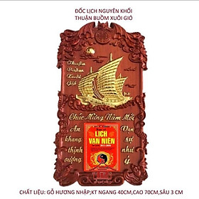 Mua ĐỐC LỊCH THUẬN BUỒM XUÔI GIÓ GỖ HƯƠNG