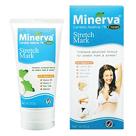 Kem Thoa Giảm Rạn Và Nhăn Da Minerva Stretch Mark Cream - BER08 50g
