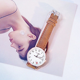 (Giá sỉ) Đồng hồ thời trang nữ Candycat dây nhung mặt số trái tim siêu đẹp MS900