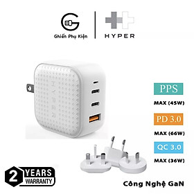 Mua SẠC ĐA CỔNG PD/QC3.0 VÀ PPS HYPERJUICE 66W GAN CHARGER (2C1A) NHỎ NHẤT THẾ GIỚI – HJ265 - Hàng Chính Hãng