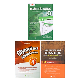 Combo 3 Quyển Sách Toán Song Ngữ Singapore - Giáo Trình Lớp 5 (10 - 12 Tuổi)