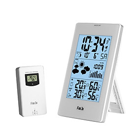 Máy đo nhiệt độ nhiệt kế không dây kỹ thuật số màn hình LCD FanJu