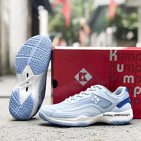 Giày cầu lông, bóng chuyền Kumpoo G10 mầu xanh đủ size 36-44