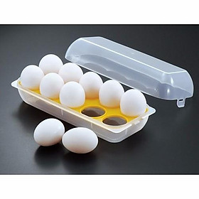 Khay đựng trứng 10 ngăn có nắp đậy Tanaka
