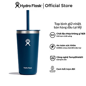 Mua Bình giữ nhiệt Hydro Flask 20 oz All Around Tumbler with Straw Lid có năp ống hút -  Hàng chính hãng(Season 2024)