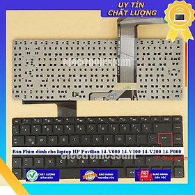 Bàn Phím dùng cho laptop HP Pavilion 14-V000 14-V100 14-V200 14-P000 - TỐT - CÓ ĐÈN - Hàng Nhập Khẩu New Seal