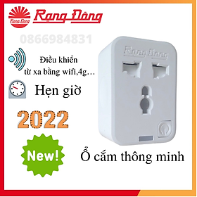 Mua Ổ Cắm Thông Minh 16A - Ổ Cắm Wifi Rạng Đông 3500W - Chức Năng Hẹn Giờ  Điều Khiển Từ Xa Bằng Điện Thoại