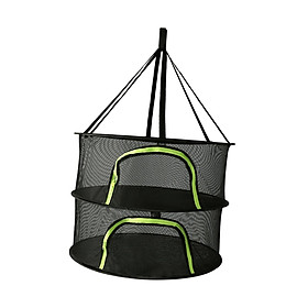 Plants Drying Rack Foldable Mesh Hanging Plant Dryer for Tea Clothes Flowers