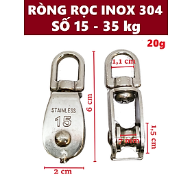 Mua Ròng rọc INOX 304 số 15