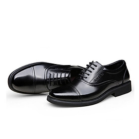 Homme Spoxt - Cap Toe Oxford Italian Dress Shoe In Black