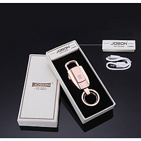 Móc Chìa Khóa Jobon Key Chains ZB-8755-3 Kiêm Quẹt Lửa - Vàng Đồng