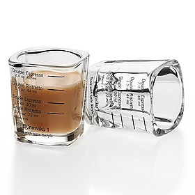 Liquid Measuring Shot Glass Cup Tool Kitchen Bar Pitcher Measure Espresso