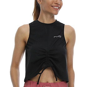 Phụ Nữ Không Tay Polo Golf Áo Sơ Mi Nhanh Khô 50 Chống Tia UV Cổ Chữ V Có Cổ Nhẹ Bóng Xe Tăng Cao Cấp Color: STWO011RB Size: S