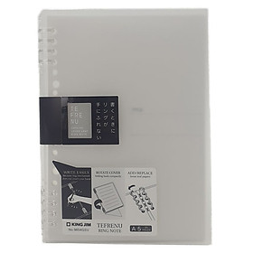 Bìa Ghi Chép A5 20 Lỗ KingJim 9854GSV - Clear