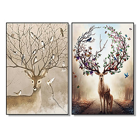 Mua Bộ 2 Tấm Tranh Khách Sạn Q31B-6001 (40 x 60 cm)