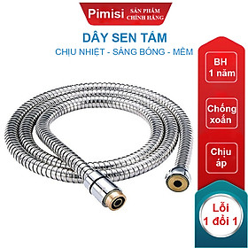 Dây Sen Tắm Của Vòi Tắm Hoa Sen Nóng Lạnh Pimisi Cao Cấp Bằng Inox 304 Với