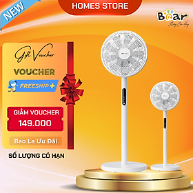 Mua Quạt Đứng Cảm Ứng Bear DFS-D47F2 Gồm 6 Tốc Độ 9 Cánh Quạt Làm Mát Sâu  Có Hẹn Giờ Và Điều Khiển Từ Xa Độ Ồn Cực Thấp 35 dB Công Suất 47 W - Hàng Chính Hãng