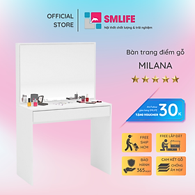 Mua Bàn phấn gỗ ép đẹp trang nhã SMLIFE Milana