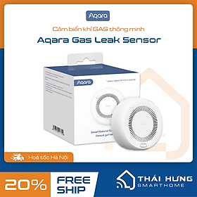 Cảm biến khí Gas thông minh Aqara Gas Leak Sensor Bản quốc tế, hàng chính hãng, kết nối app Aqara Home